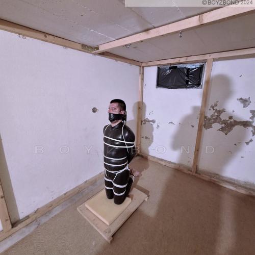 Smile under your gag, bondage bitch !