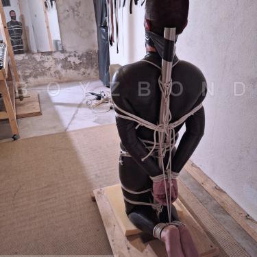 Mirror, mirror , tell me if I look good bound and gagged ?