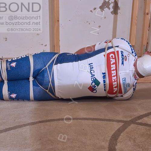 What ? Don't look at me like this ! You're gonna stay bound and gagged a long time !