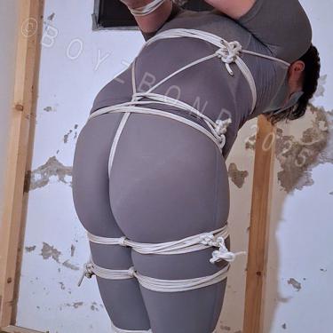 Spanking on your lycra spandex bound ass ?