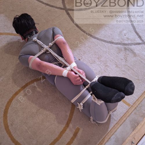 Moving too much, need now a very strict hogtie !
