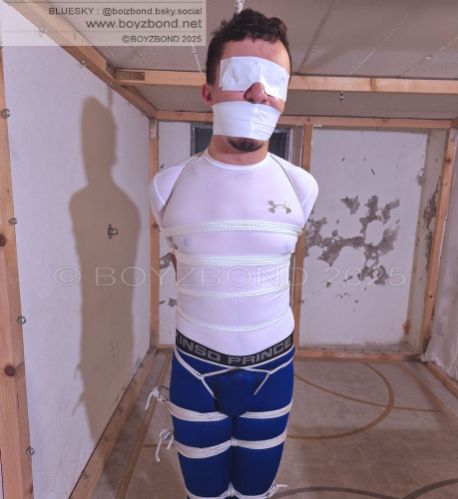 tape gagged !