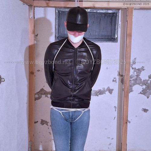 Tapegagged, crotchroped ...